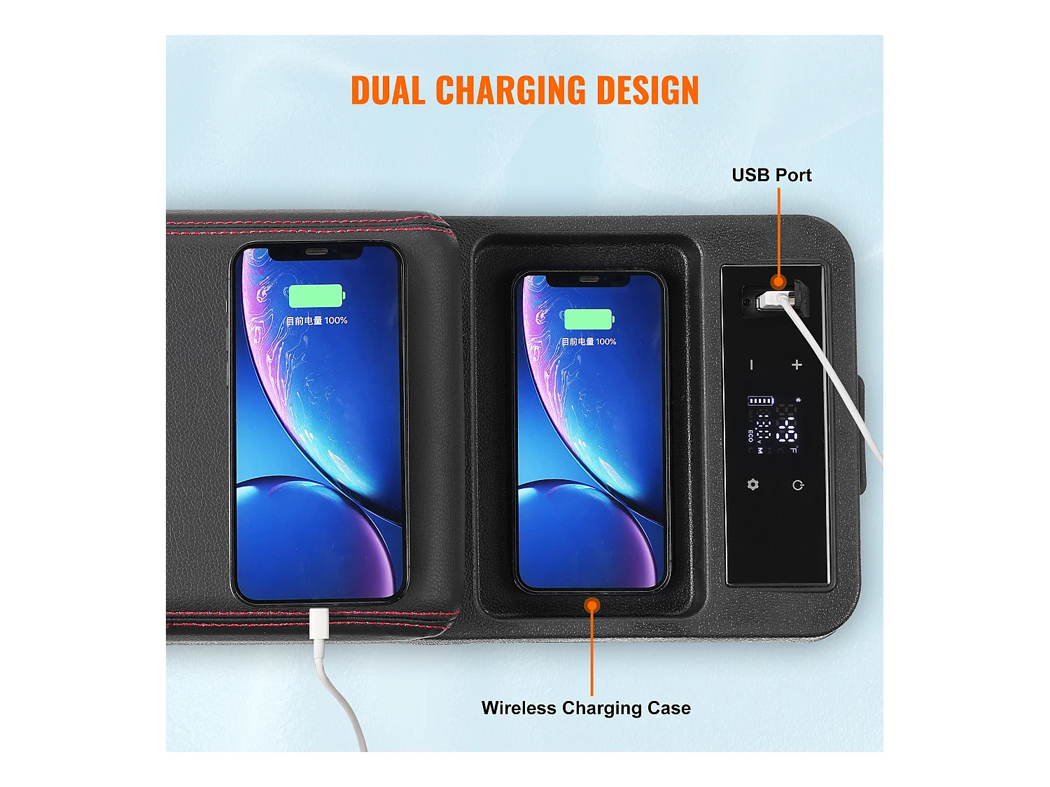 Réfrigérateur de Voiture Portable SucceBuy 8 L Zone Unique pour Voiture et Maison