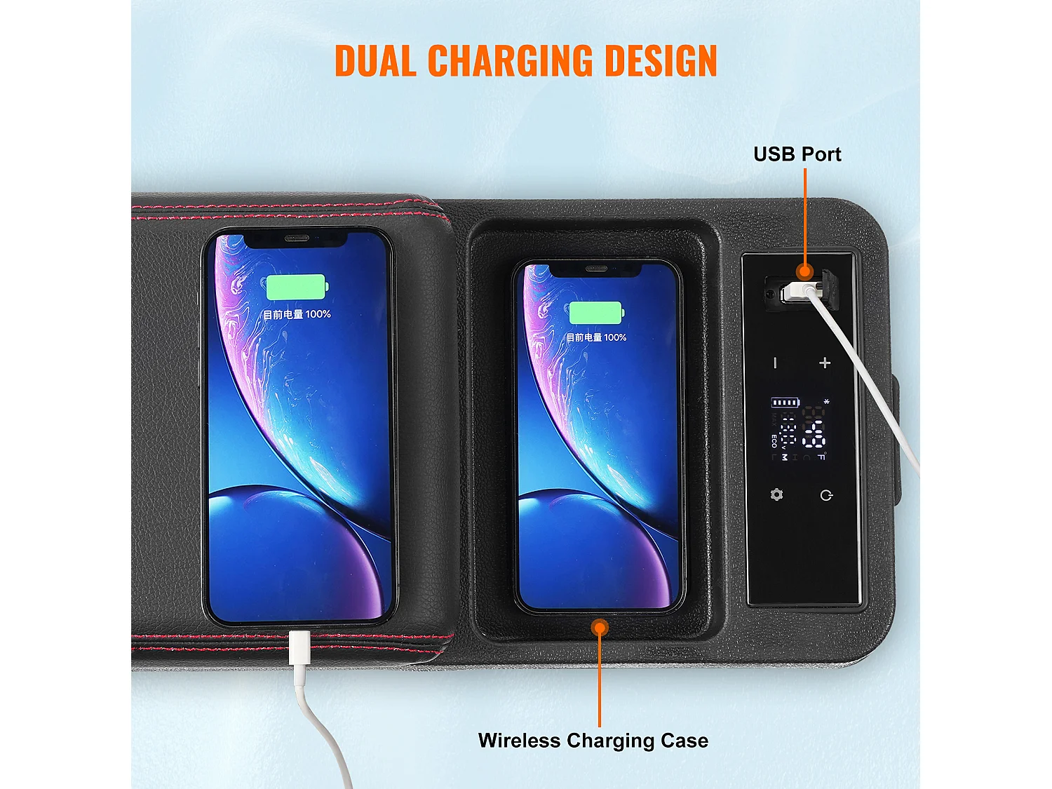 Réfrigérateur de Voiture Portable SucceBuy 8 L Zone Unique pour Voiture et Maison