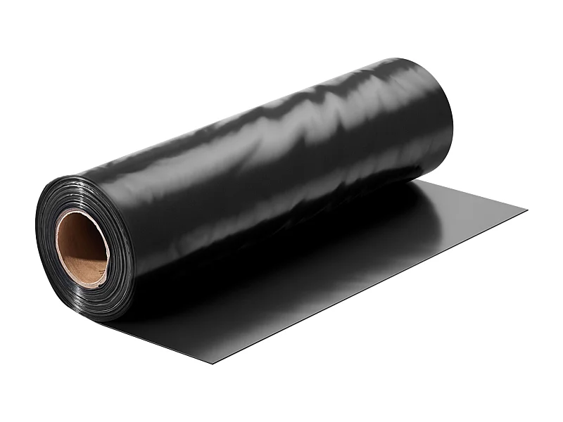 Wytrzymała Plandeka Plastikowa SucceBuy Rolka Plandeki Plastikowej 0,25 mm, Wytrzymała, 305 × 3048 cm, Czarny Polietylen