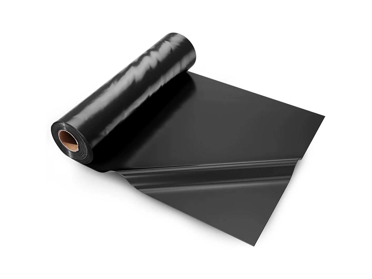 Bâche Plastique Robuste SucceBuy Rouleau de Feuille de Plastique 0.25 mm, 610 x 3048 cm, Polyéthylène Noir Très Résistant