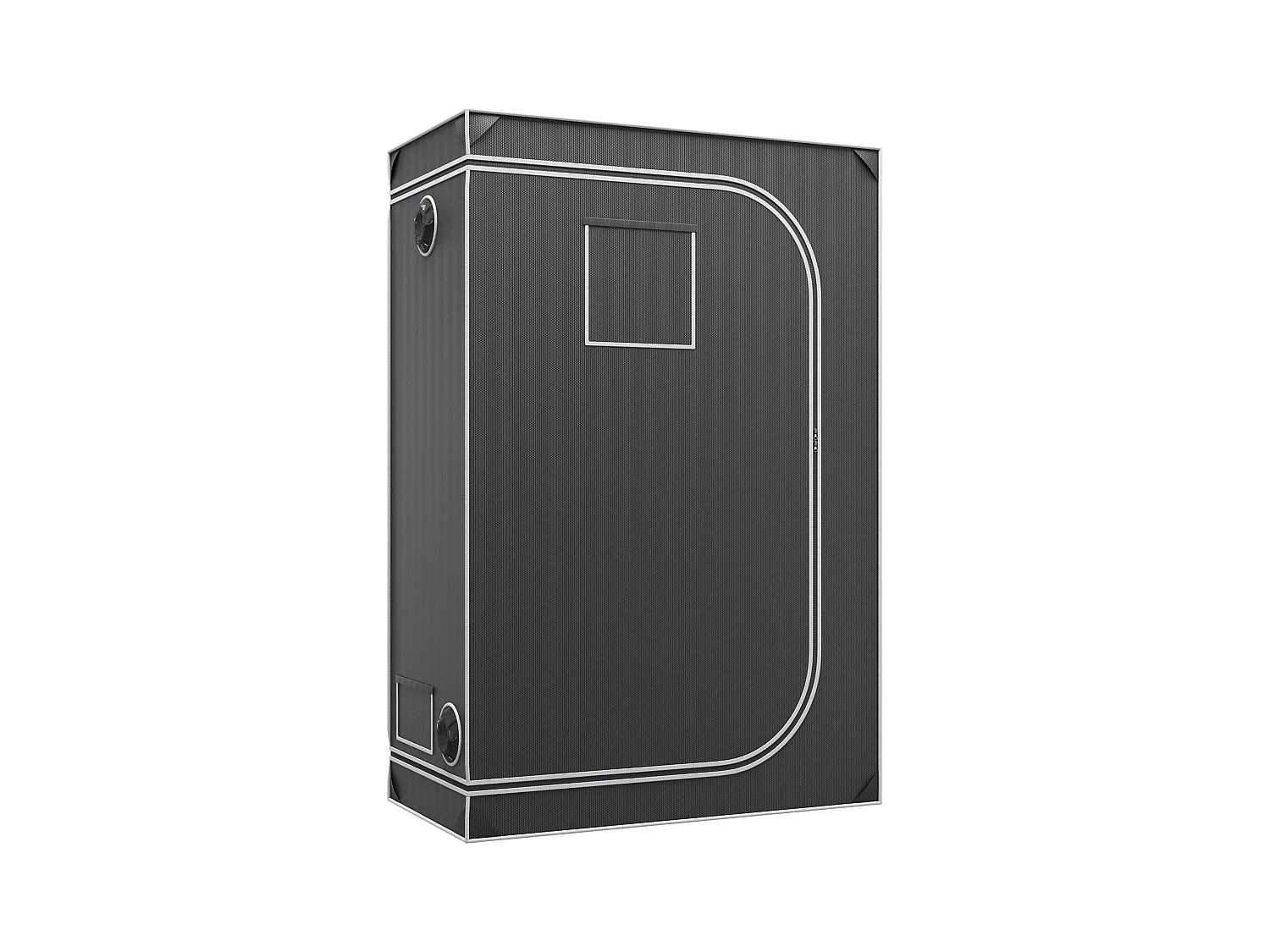 Tente de Culture SucceBuy Tente de Culture Intérieure Hydroponique Grow Tent 122 x 61 x 183 cm avec Fenêtre et Plateau