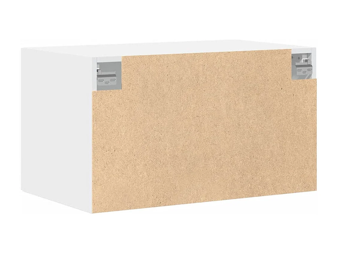 Armoire murale blanc 70x42,5x40 cm bois d'ingénierie