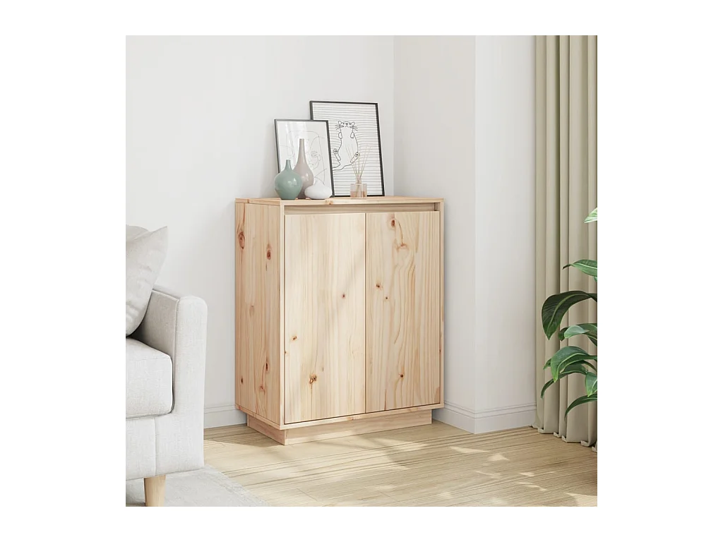 Buffet 60x34x75 cm Bois massif de pin