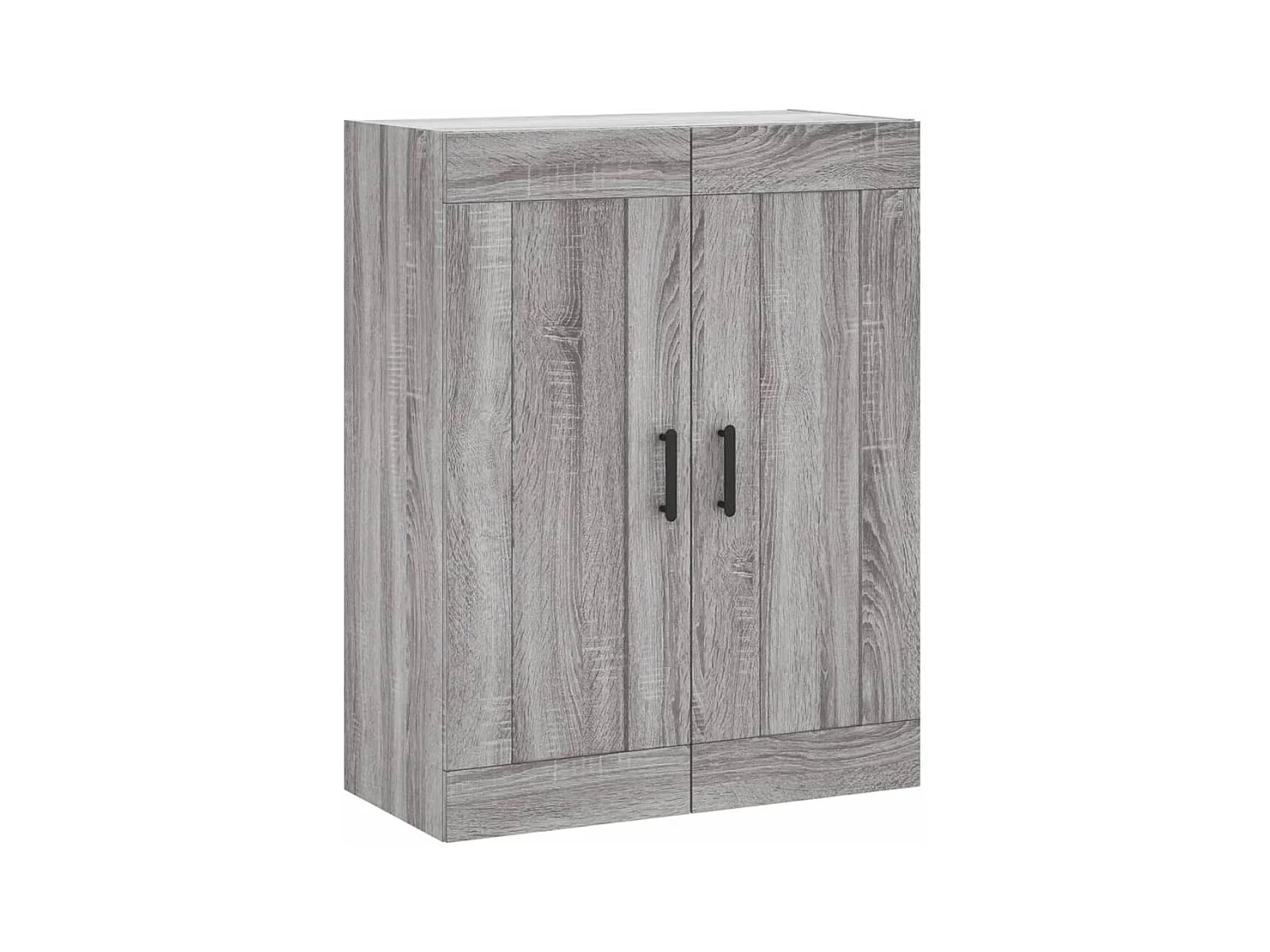 Armoire murale sonoma gris 69,5x34x90 cm bois d'ingénierie