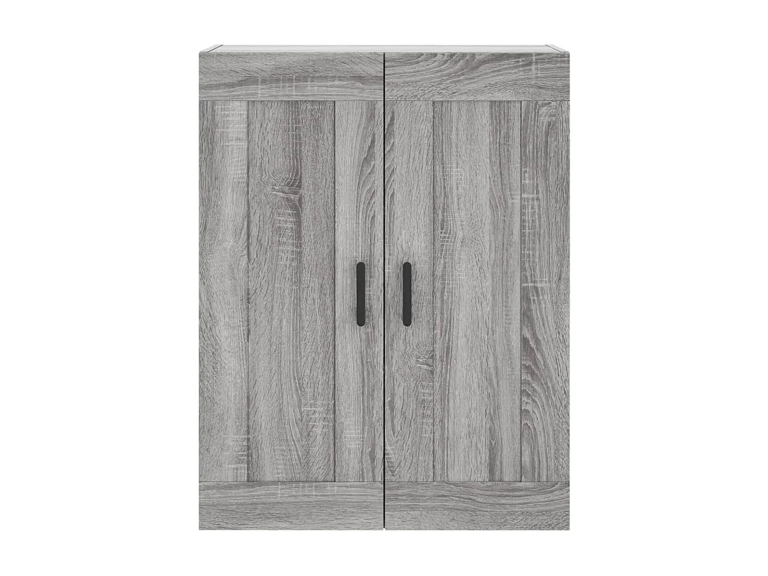 Armoire murale sonoma gris 69,5x34x90 cm bois d'ingénierie