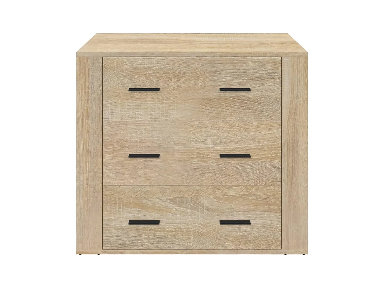Buffet Chêne sonoma 80x33x70 cm Bois d'ingénierie