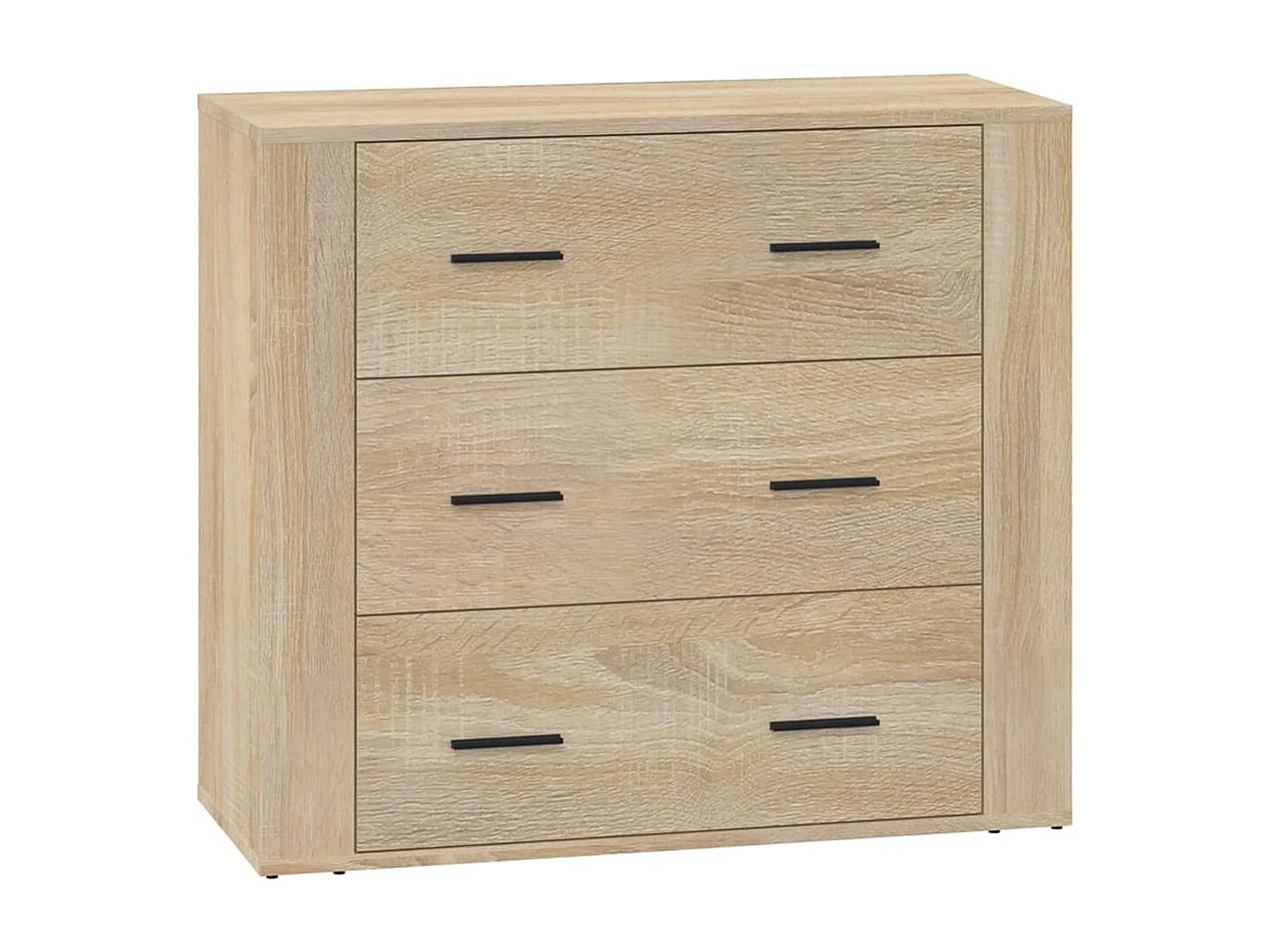 Buffet Chêne sonoma 80x33x70 cm Bois d'ingénierie