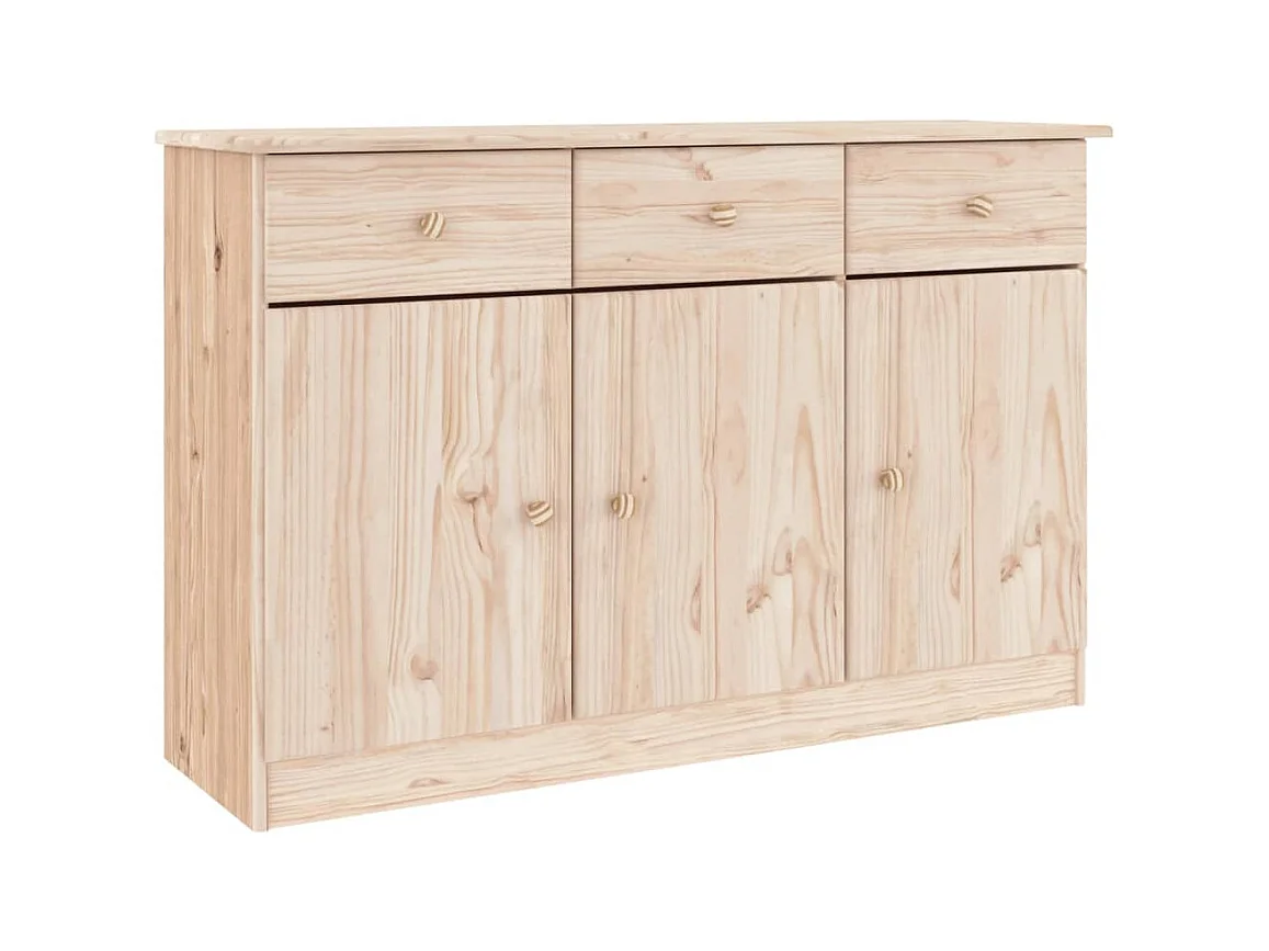 Buffet ALTA 112x35x73 cm bois massif de pin