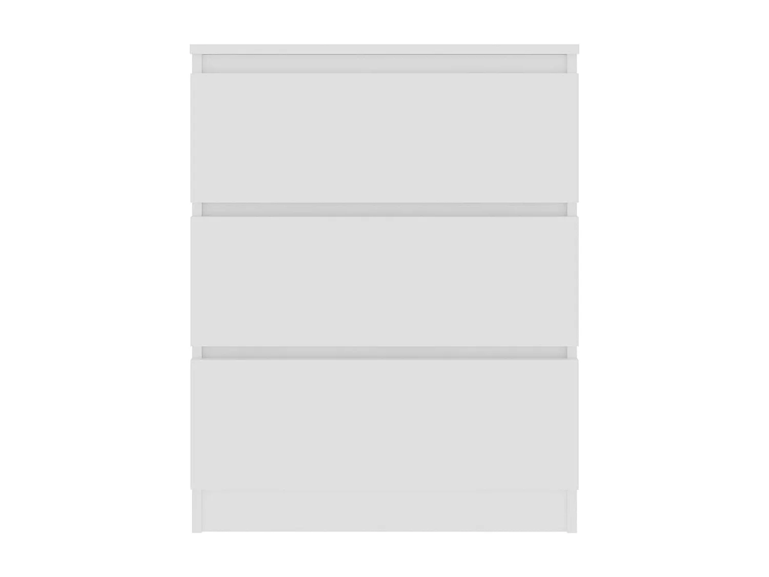 Aparador Blanco 60x35x76 cm Madera de Ingeniería