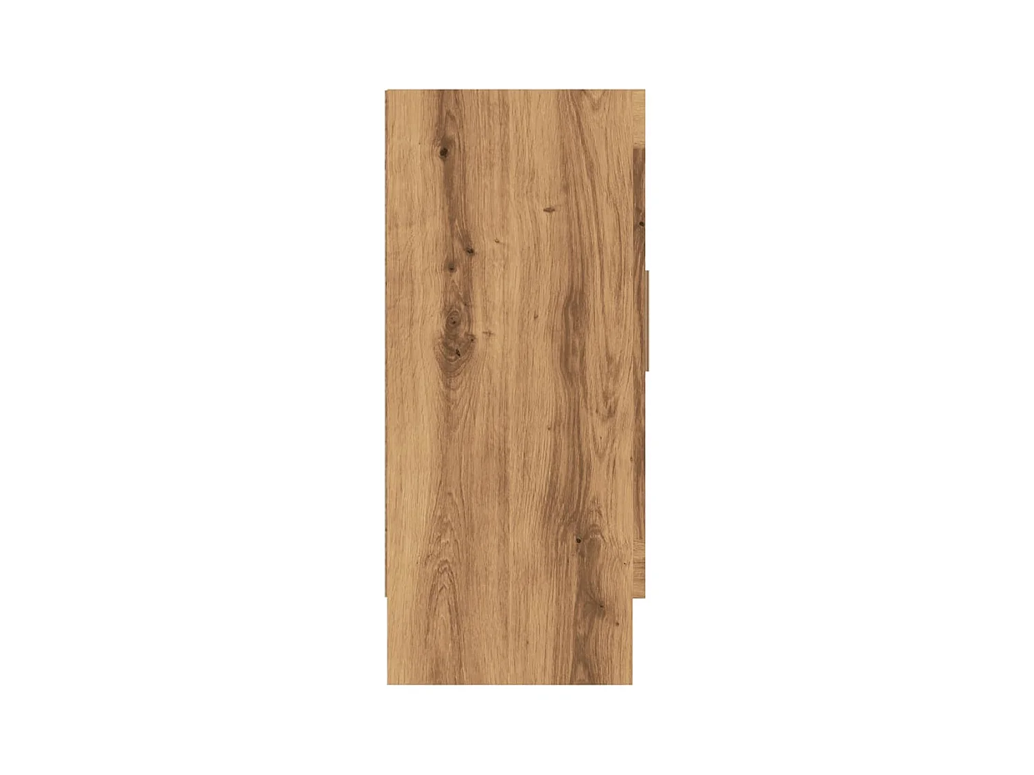 Handgemaakt eikenhouten dressoir 120x30,5x70 cm bewerkt hout