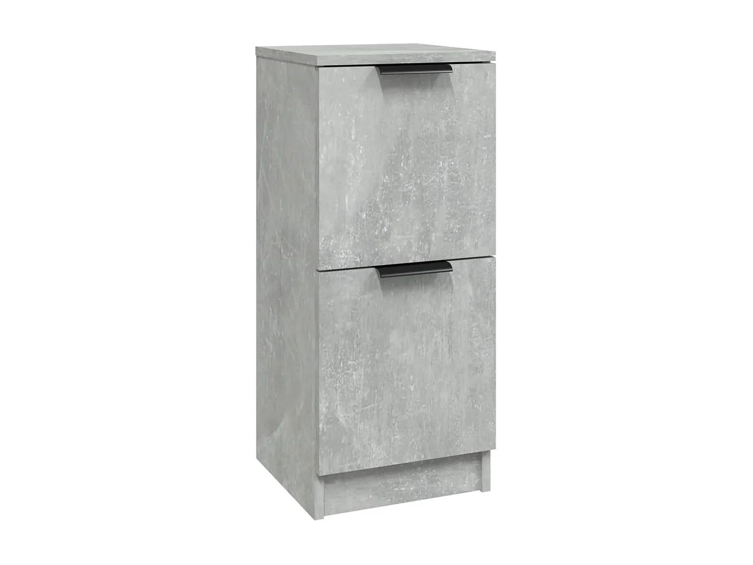 Credenza grigio cemento 30x30x70 cm in legno ingegnerizzato