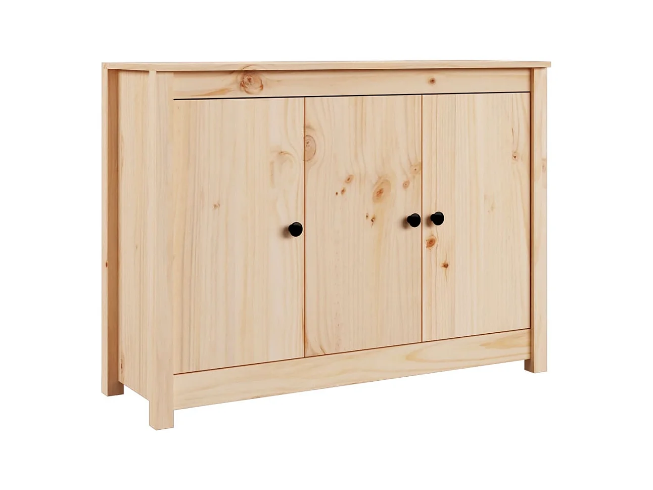 Buffet 100x35x74 cm Bois massif de pin