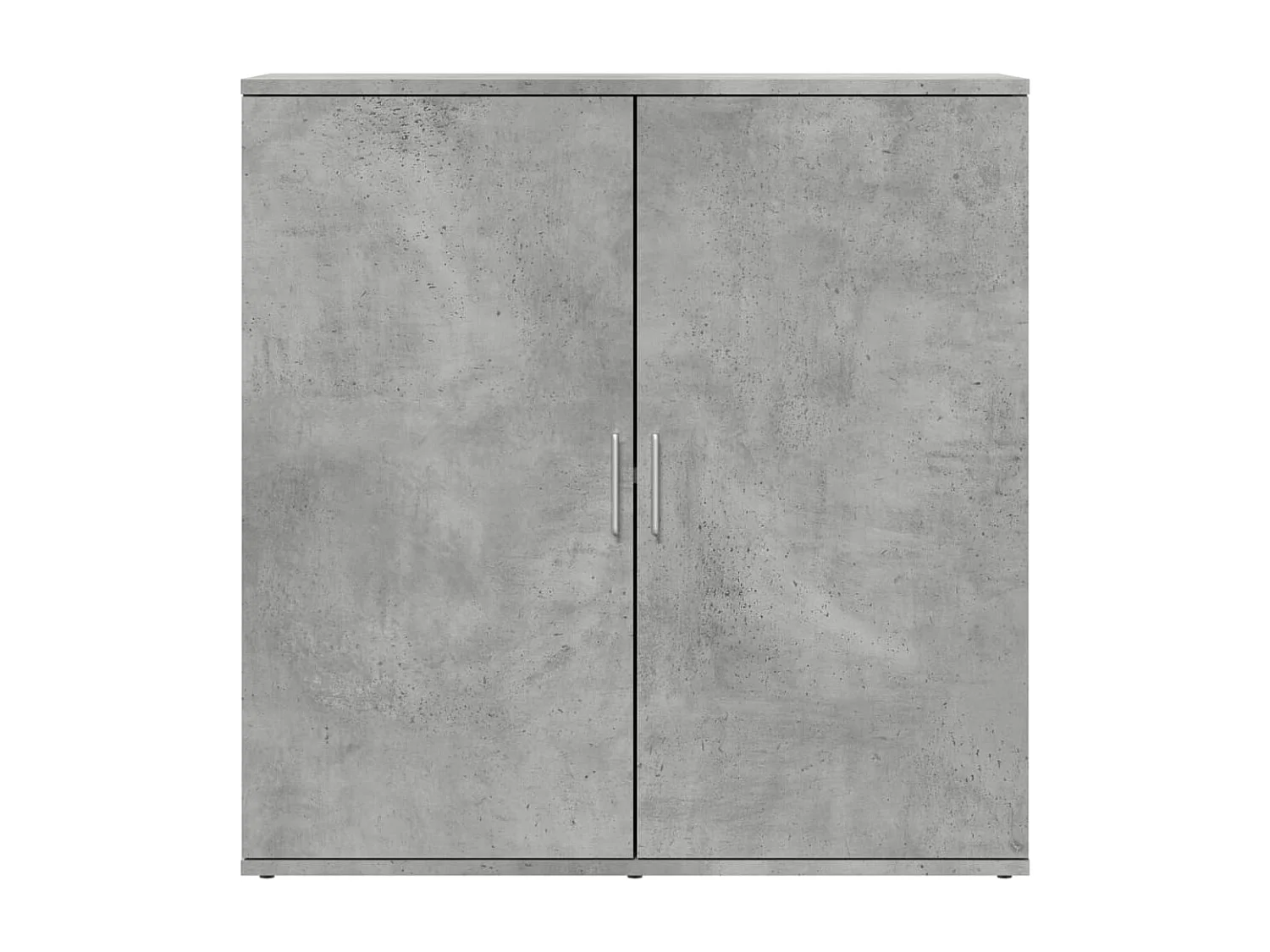 Buffet gris béton 79x38x80 cm bois d'ingénierie