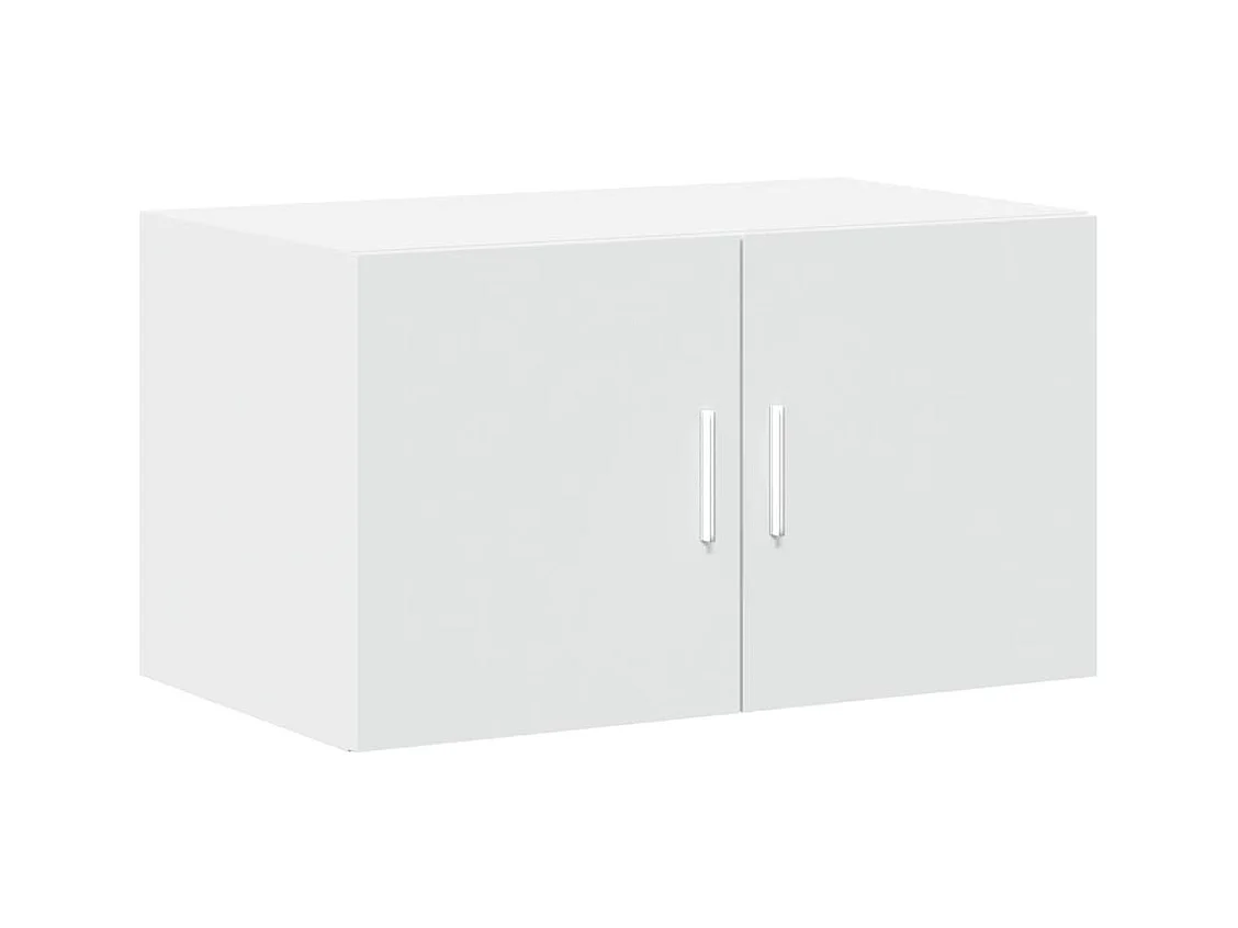 Mobile contenitore bianco 70x42,5x225 cm in legno ingegnerizzato