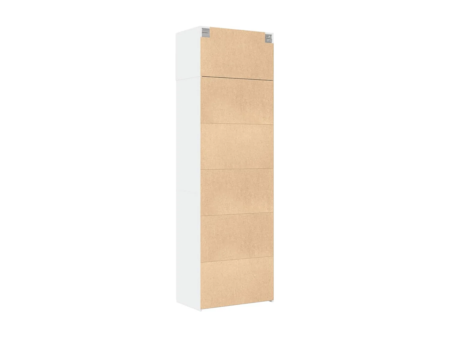 Armoire de rangement blanc 70x42,5x225 cm bois d'ingénierie