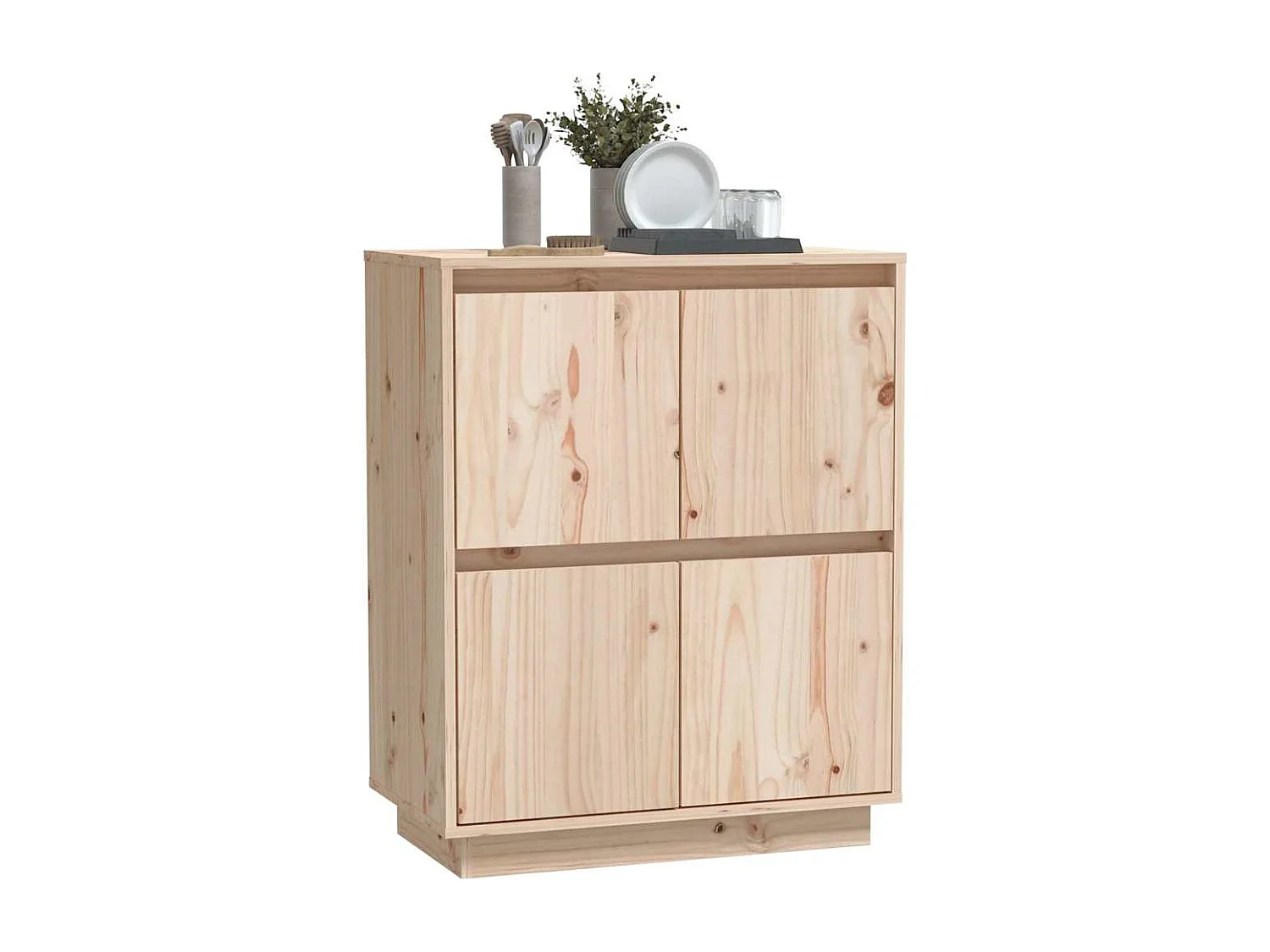 Buffet 60x34x75 cm Bois massif de pin