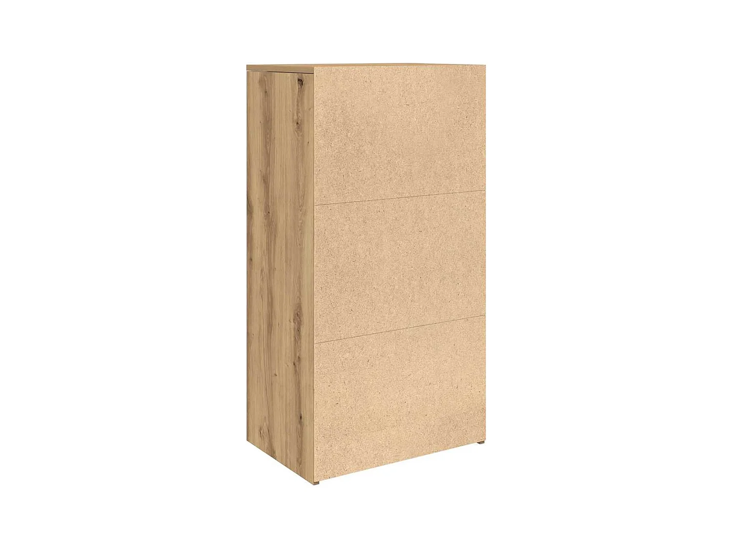 Buffet avec 6 tiroirs chêne artisanal bois d'ingénierie