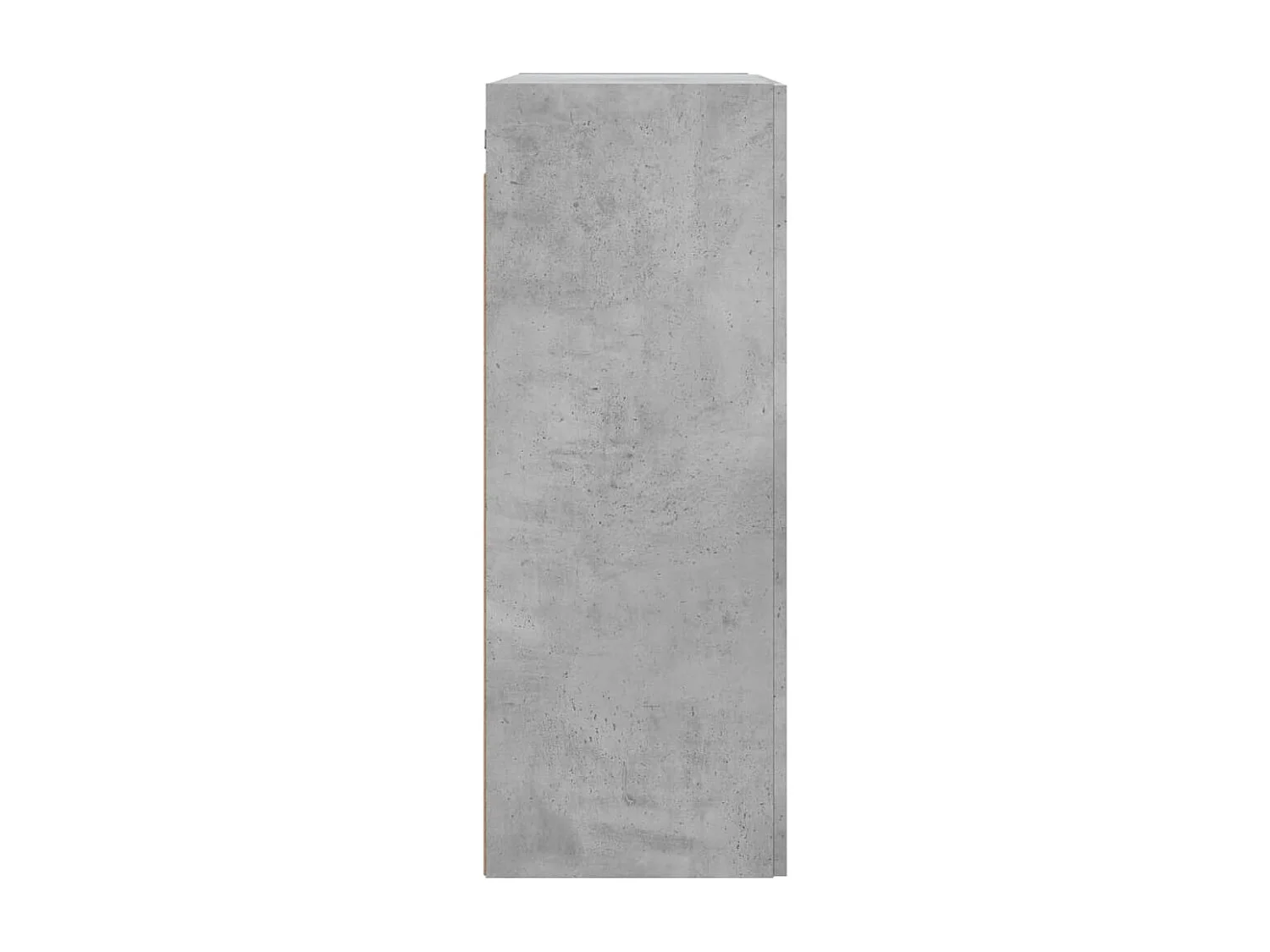 Betongrijze wandkast 69,5x34x90 cm bewerkt hout