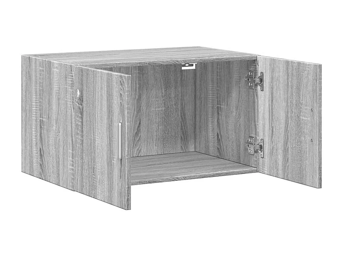 Armoire murale sonoma gris 70x42,5x40 cm bois d'ingénierie