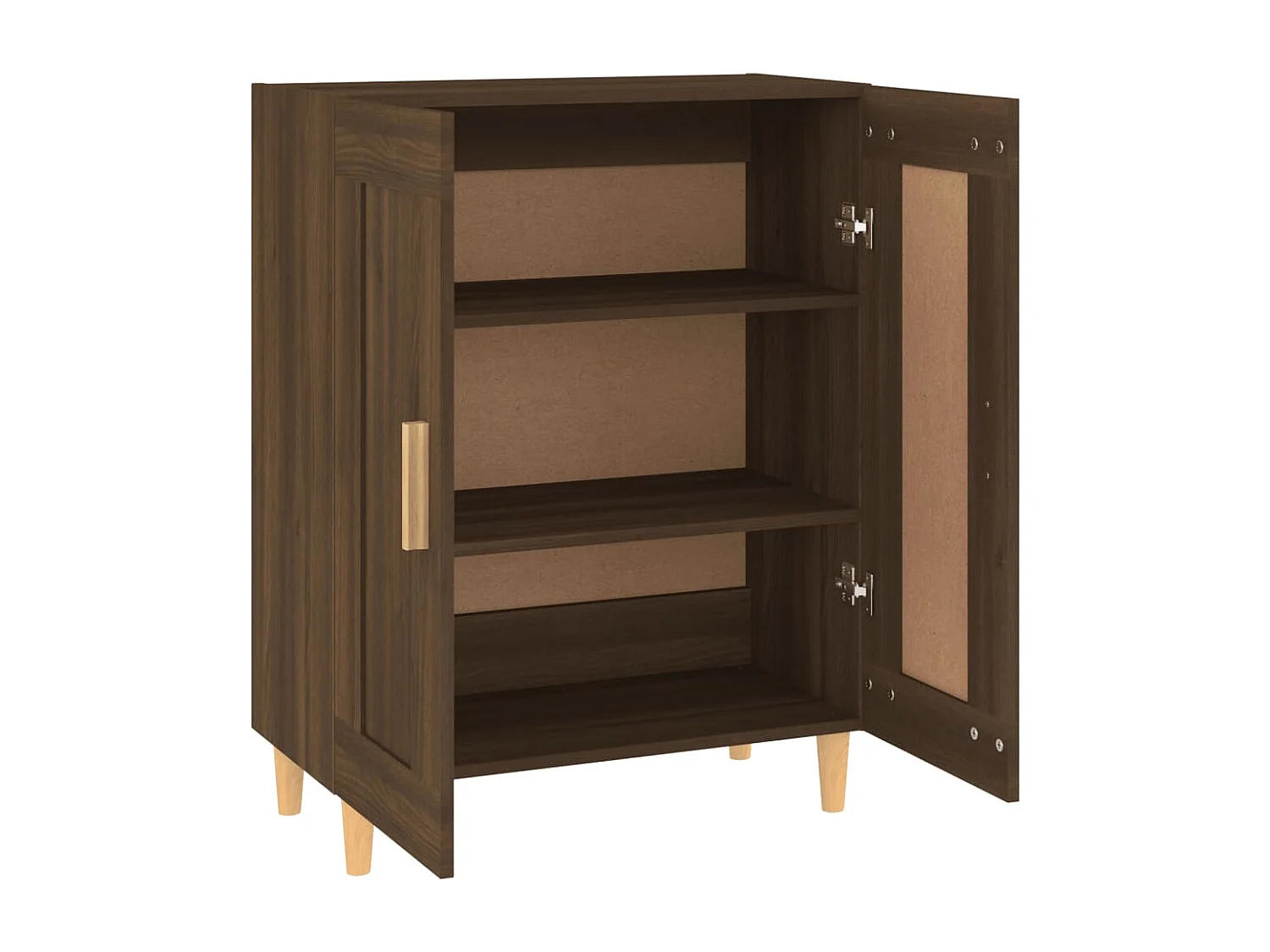 Sideboard Braune Eiche 69,5x34x90 cm Holzwerkstoff