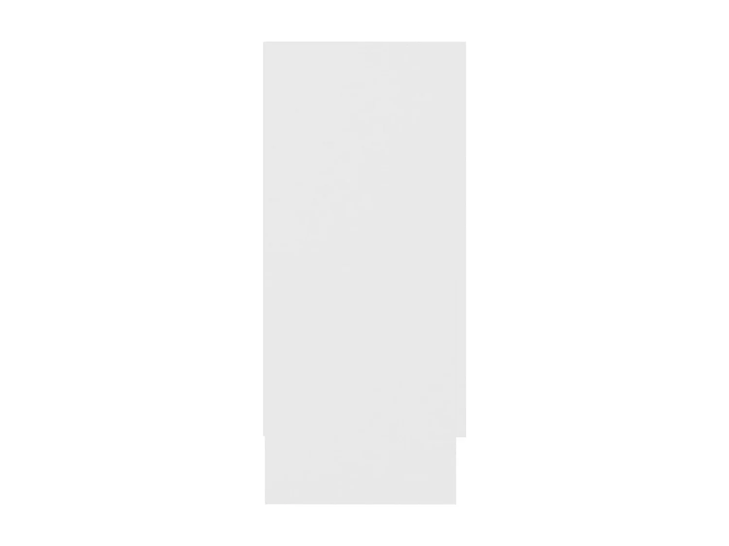 Armoire à vitrine Blanc 120x30,5x70 cm Bois d'ingénierie