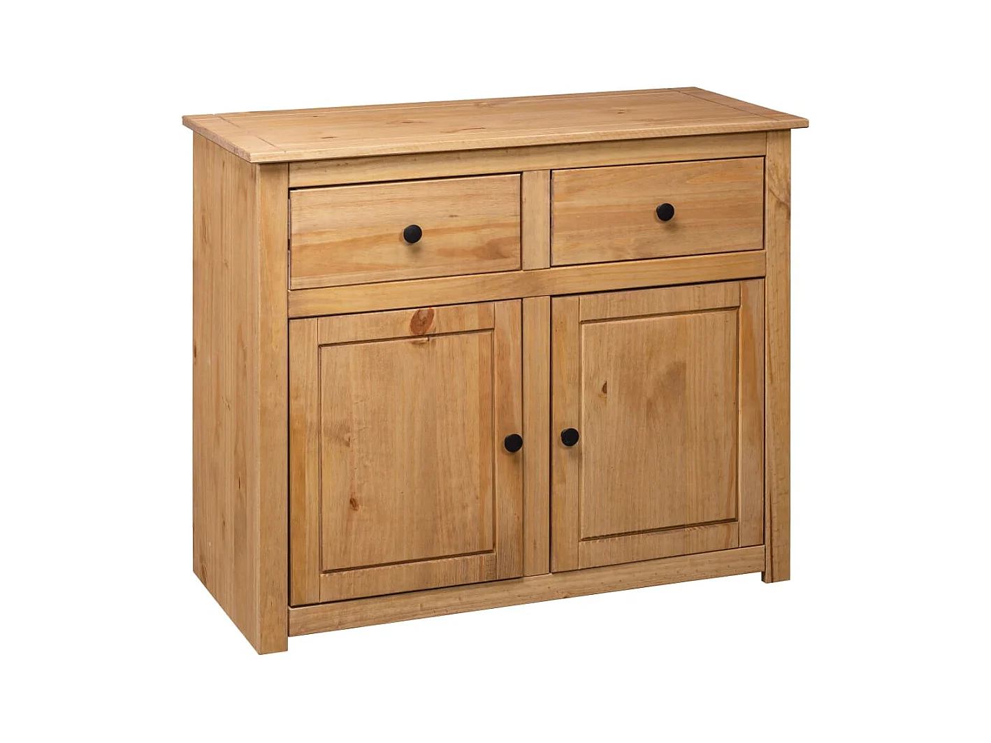 Buffet 93x40x80 cm Pin solide Assortiment Panama