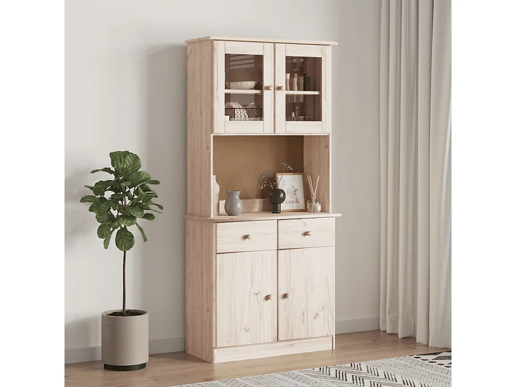 Dessus de commode ALTA 77x30x92 cm bois massif de pin