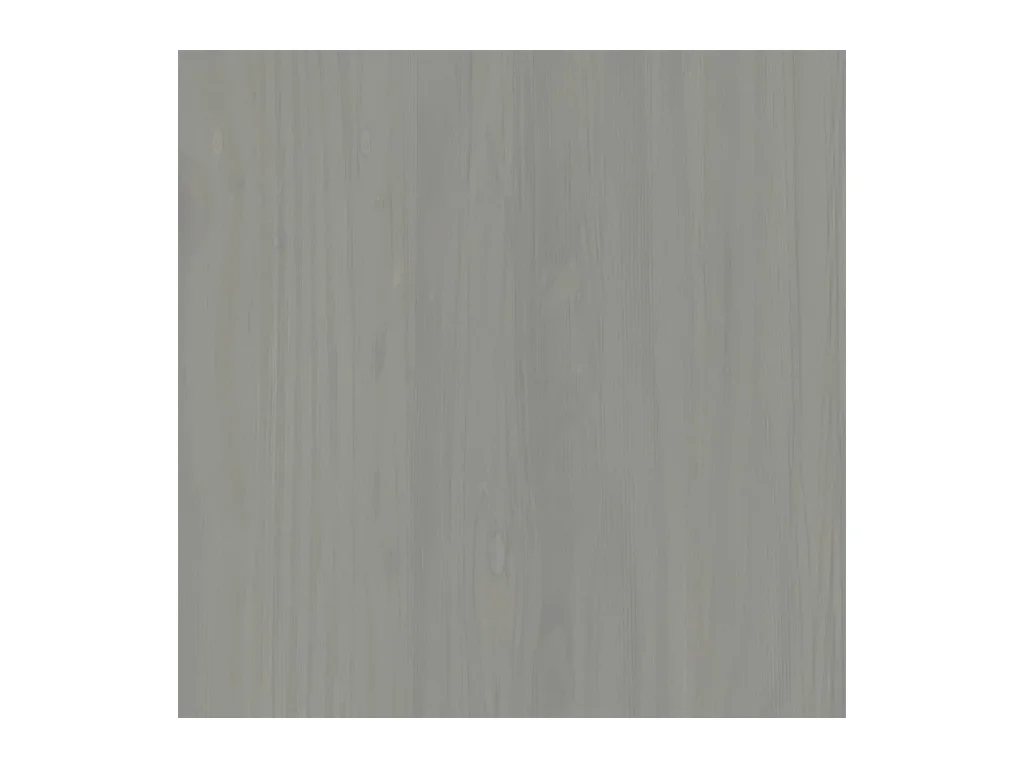 Buffet avec tiroirs VIGO 113x40x75 cm gris bois massif de pin