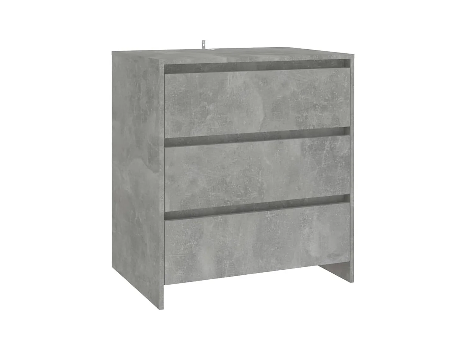 Buffet Gris béton 70x41x75 cm Bois d'ingénierie