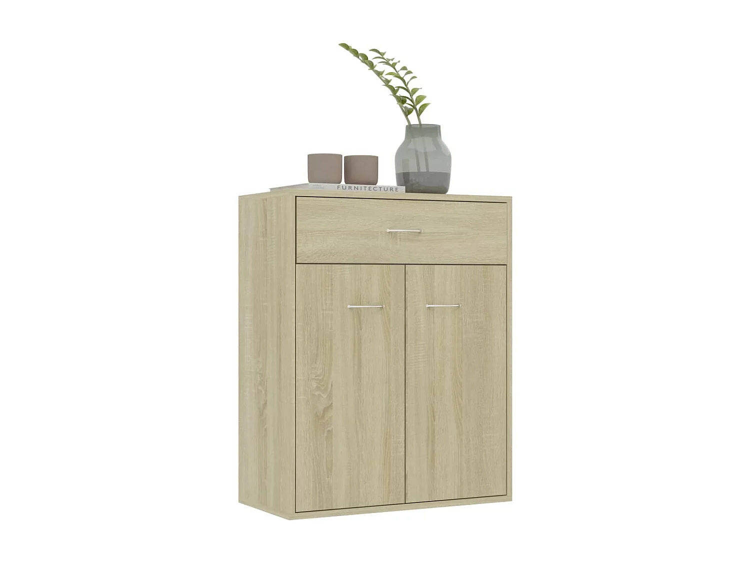 Buffet Chêne sonoma 60x30x75 cm Bois d'ingénierie