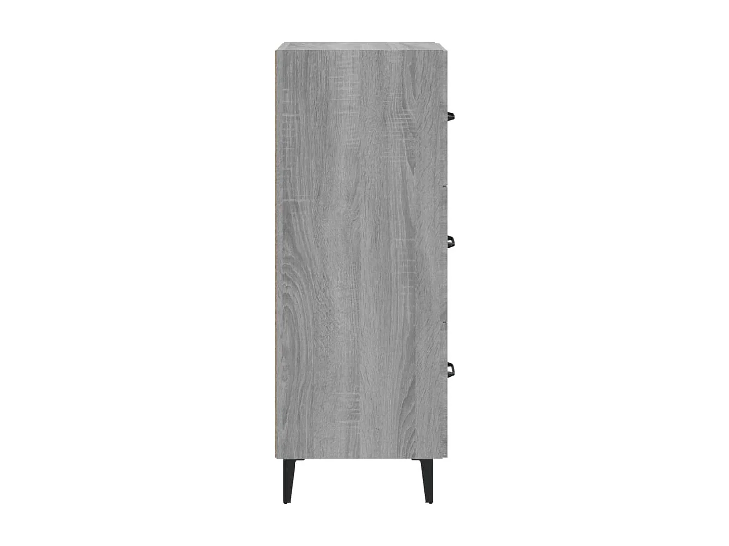 Buffet Sonoma gris 34,5x34x90 cm Bois d'ingénierie