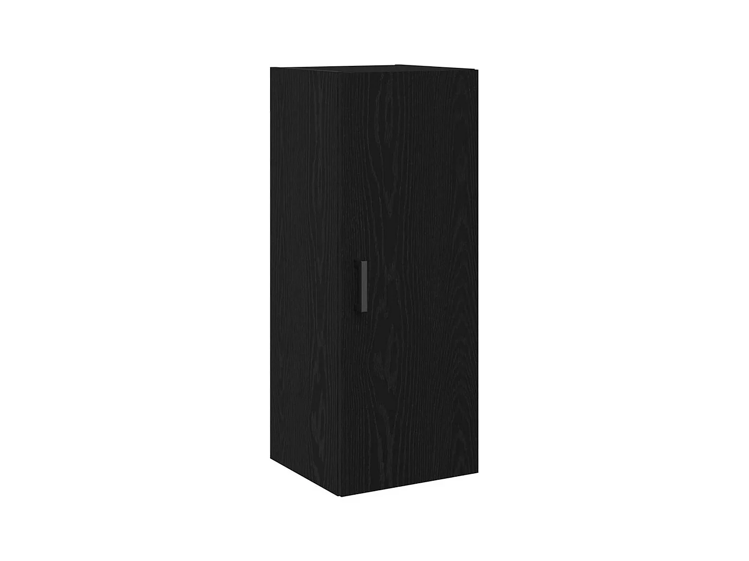 Armoire murale en chêne noir 34,5 x 34 x 90 cm Bois d'ingénierie