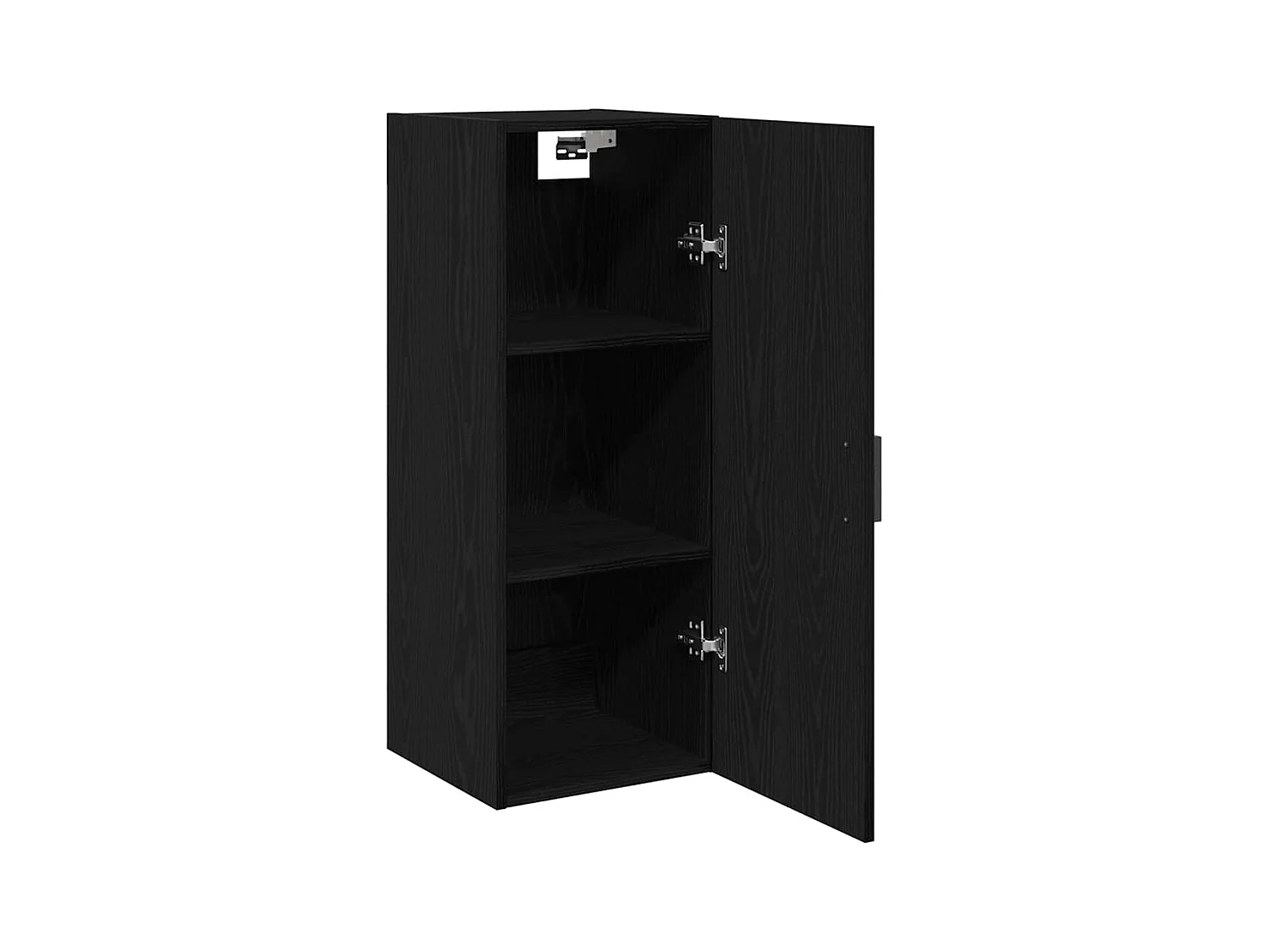 Armoire murale en chêne noir 34,5 x 34 x 90 cm Bois d'ingénierie