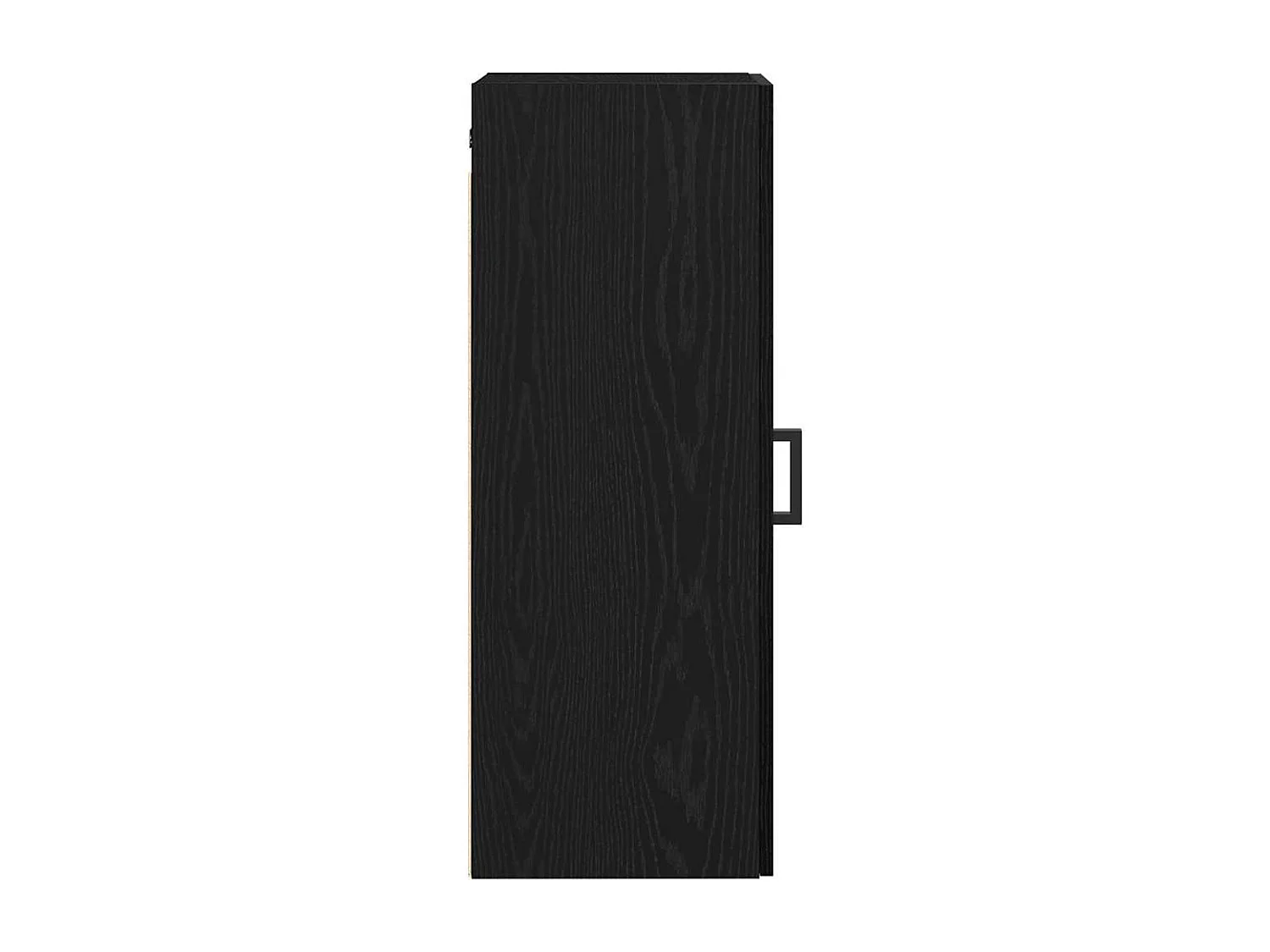 Armoire murale en chêne noir 34,5 x 34 x 90 cm Bois d'ingénierie