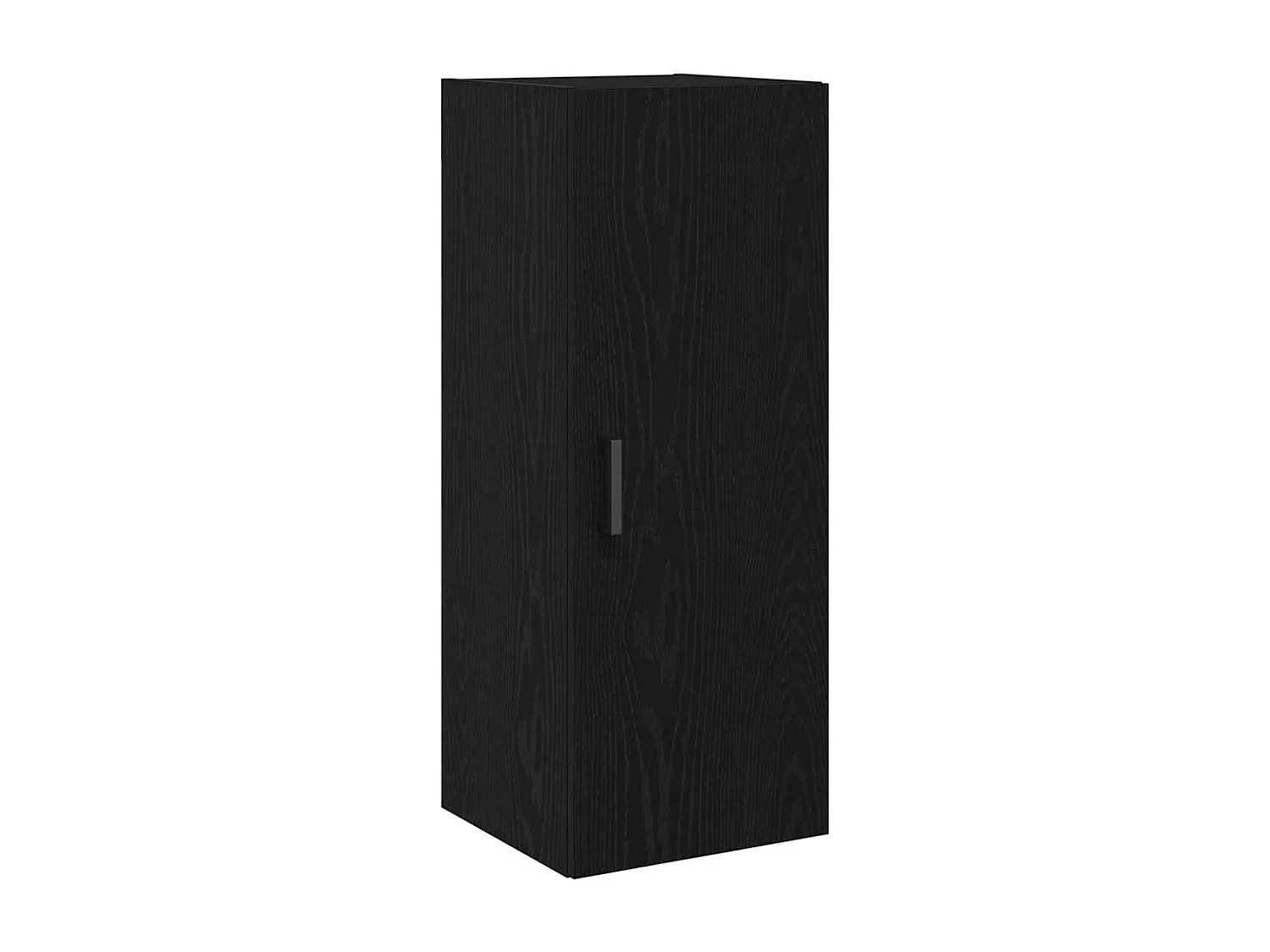 Armoire murale en chêne noir 34,5 x 34 x 90 cm Bois d'ingénierie