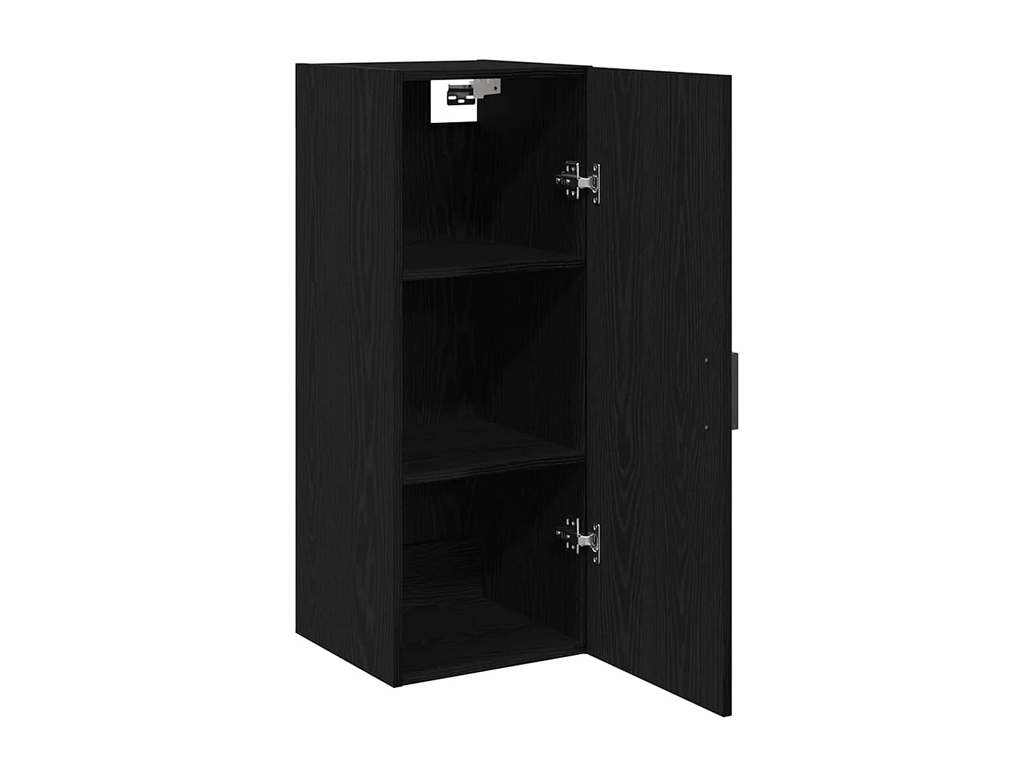Armoire murale en chêne noir 34,5 x 34 x 90 cm Bois d'ingénierie