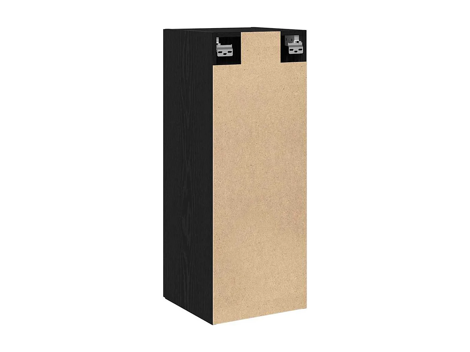 Armoire murale en chêne noir 34,5 x 34 x 90 cm Bois d'ingénierie