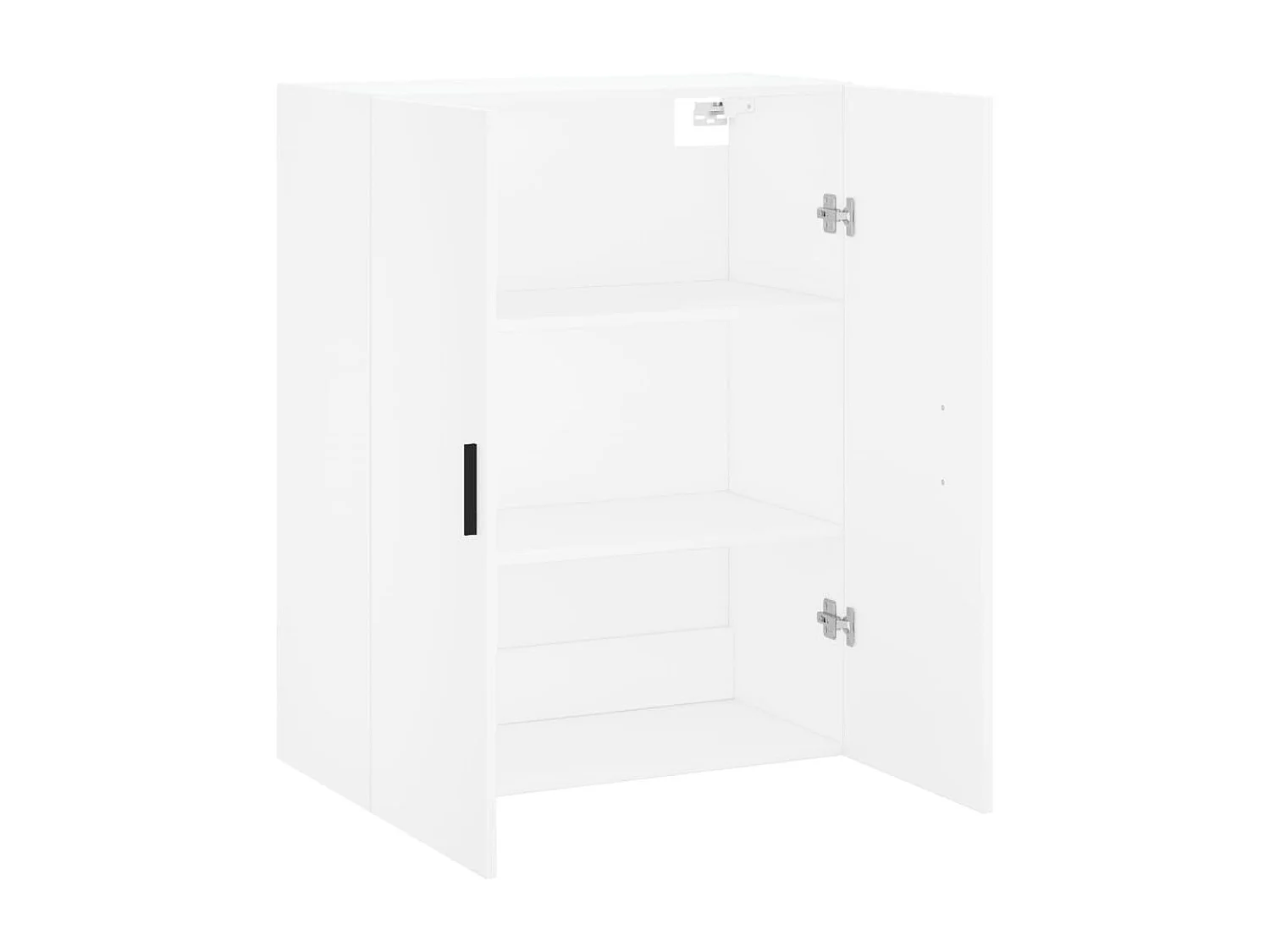 Armoire murale blanc 69,5x34x90 cm
