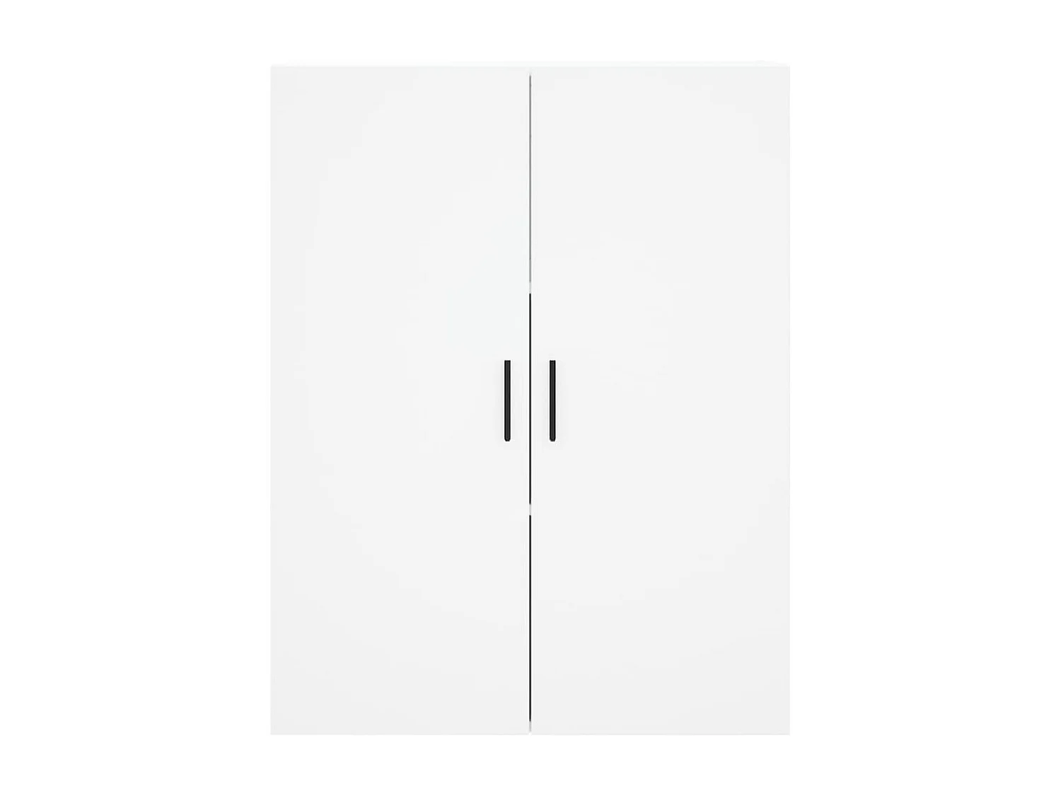 Armoire murale blanc 69,5x34x90 cm