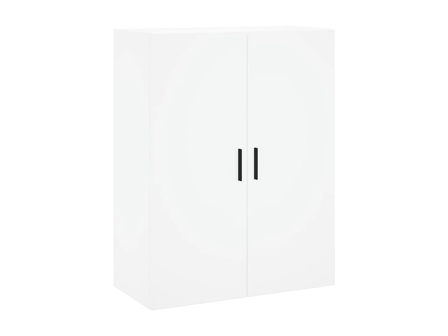 Armoire murale blanc 69,5x34x90 cm
