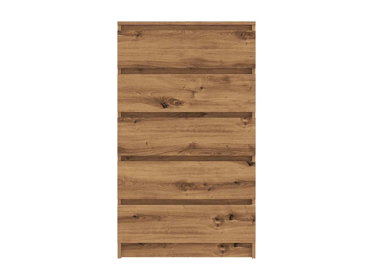 Cassettiera artigianale in rovere 60x36x103 cm in legno ingegnerizzato