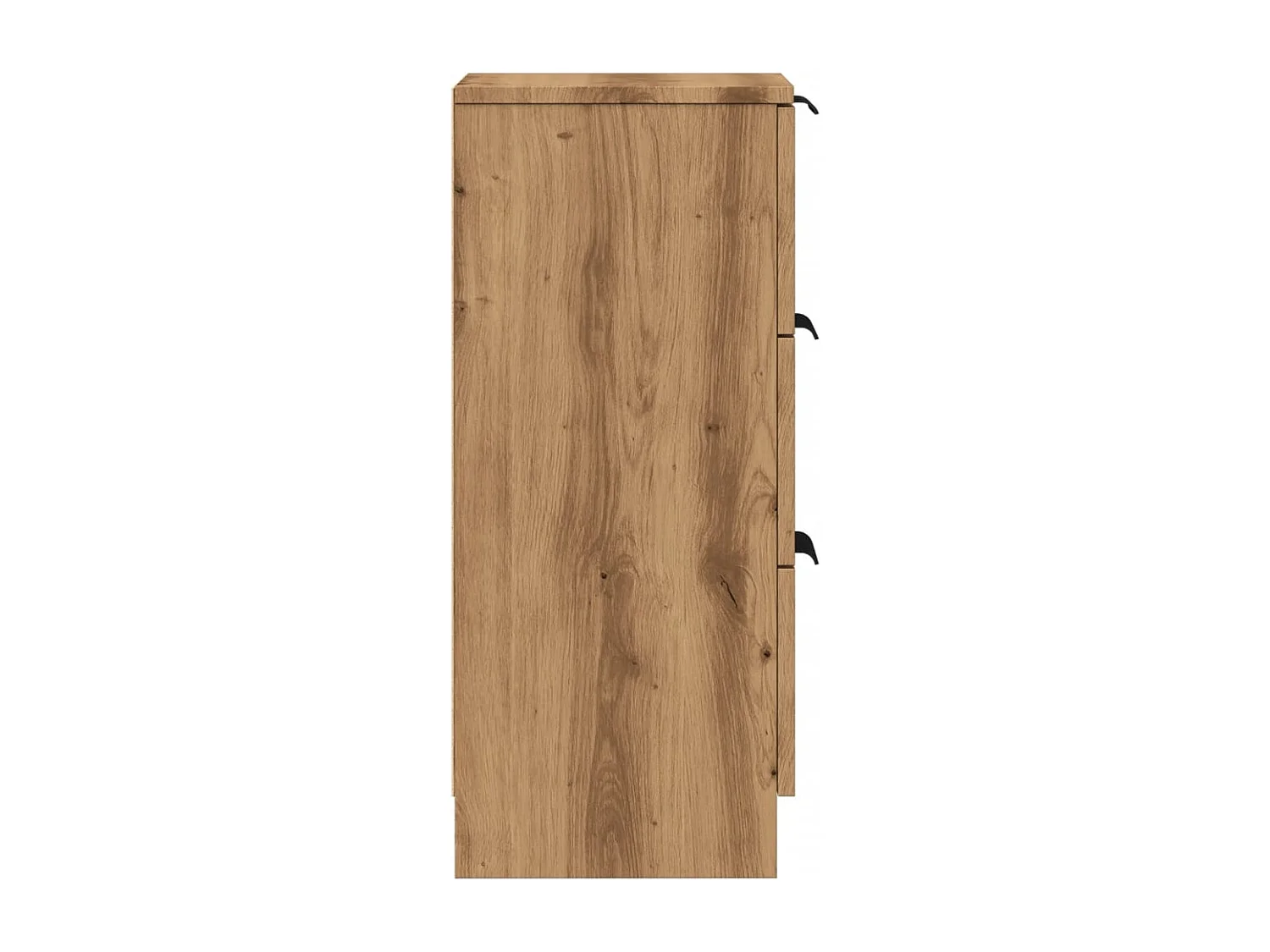 Buffet chêne artisanal 30x30x70 cm bois d'ingénierie