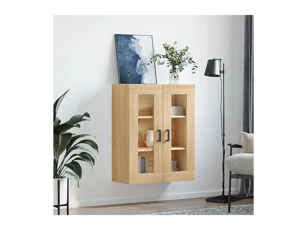 Pensile in rovere Sonoma 69,5x34x90 cm