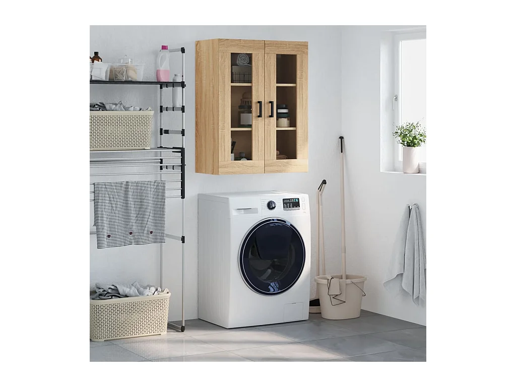 Sonoma eiken wandkast 69,5x34x90 cm