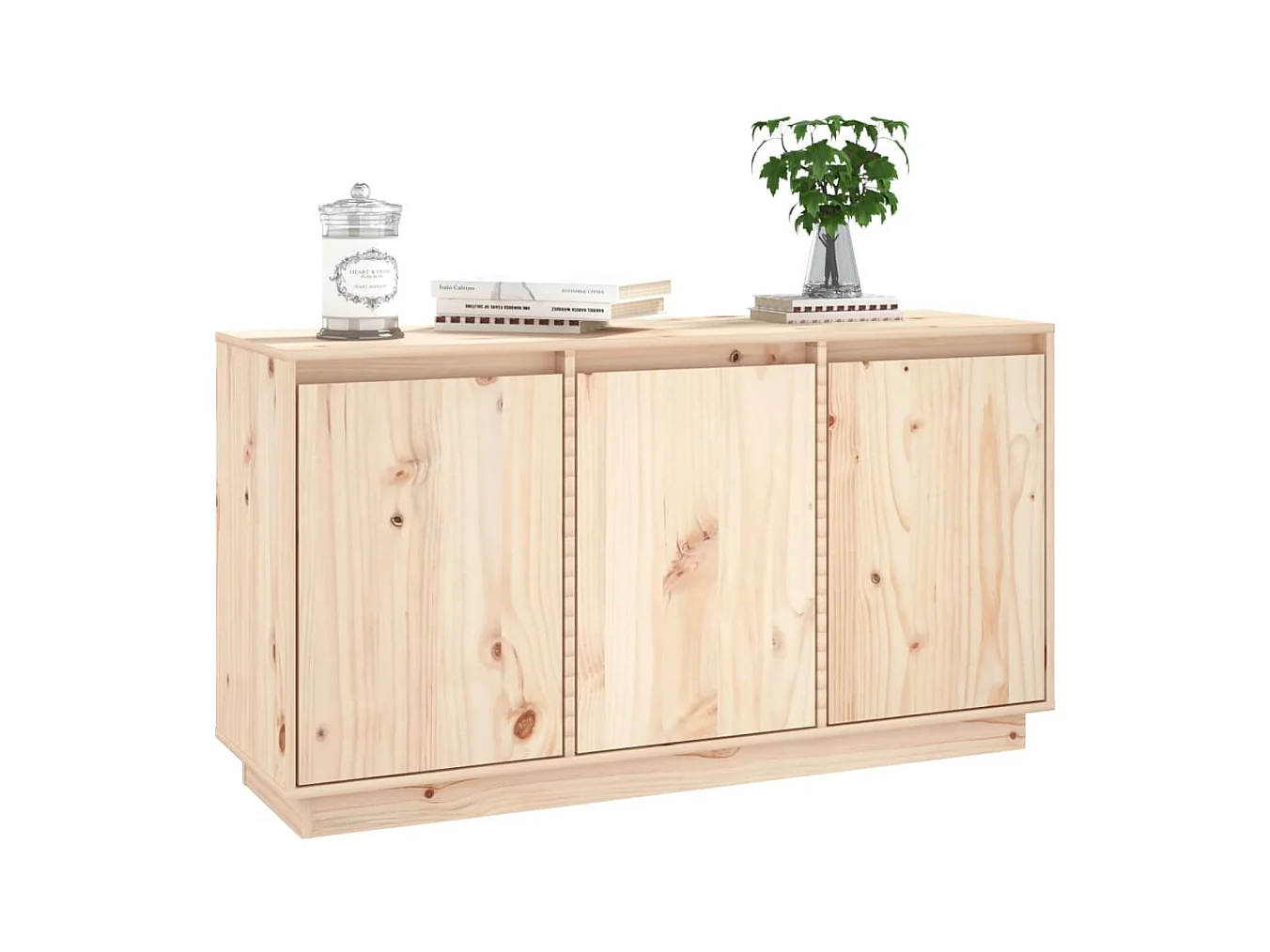 Buffet 111x34x60 cm Bois massif de pin
