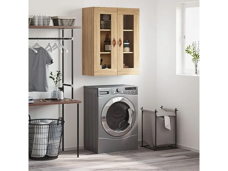 Sonoma Eiche Wandschrank 69,5x34x90 cm