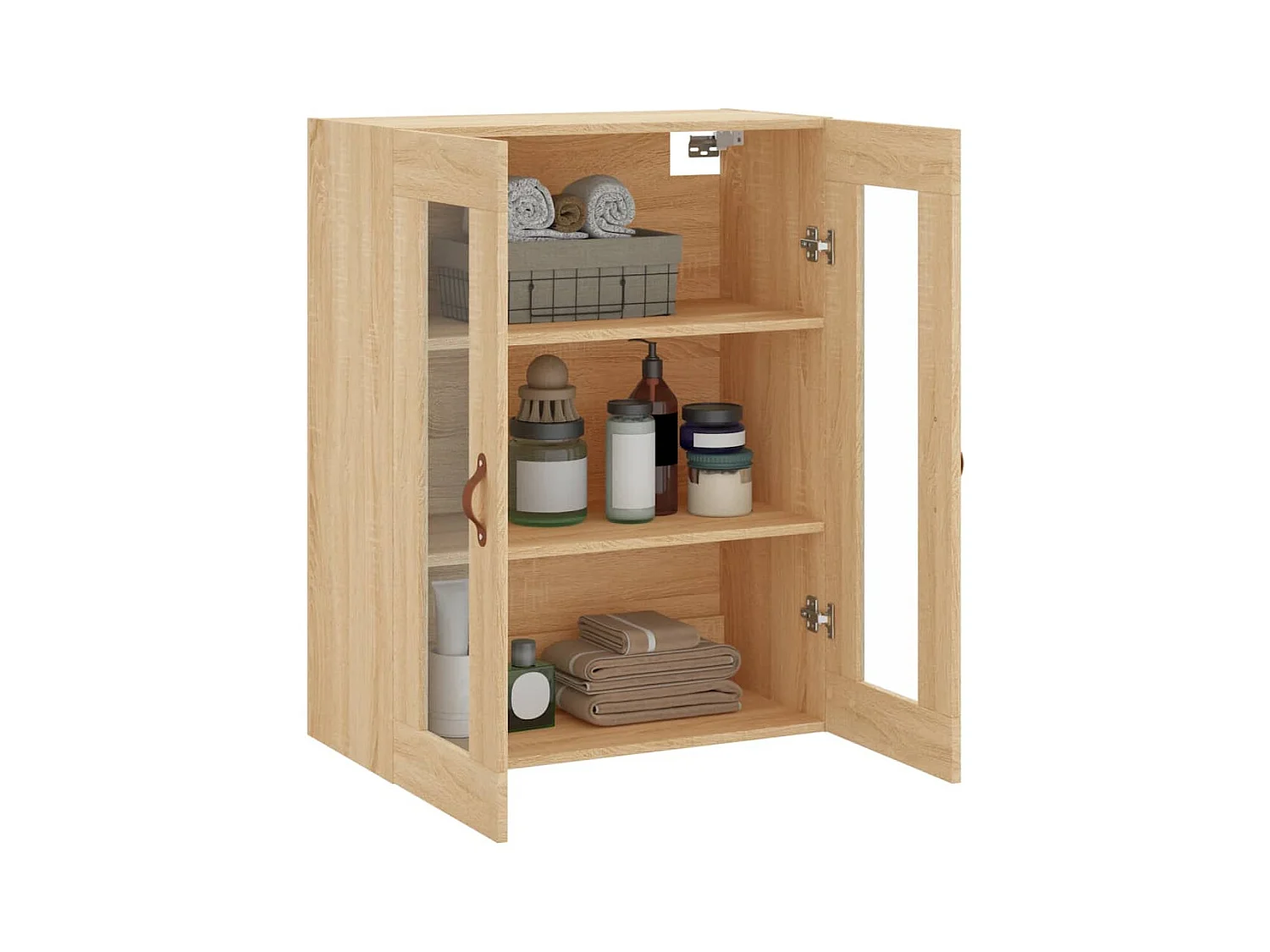 Armoire murale chêne sonoma 69,5x34x90 cm