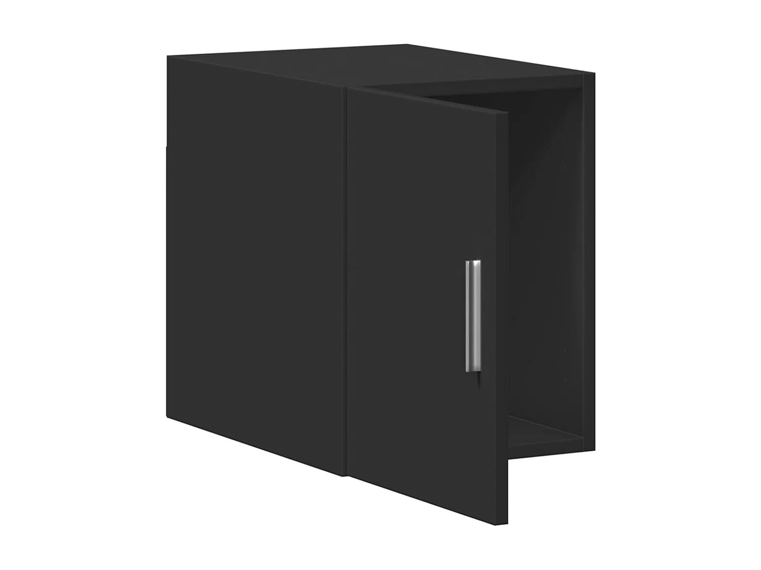 Armoire murale noir 30x42,5x40 cm bois d'ingénierie