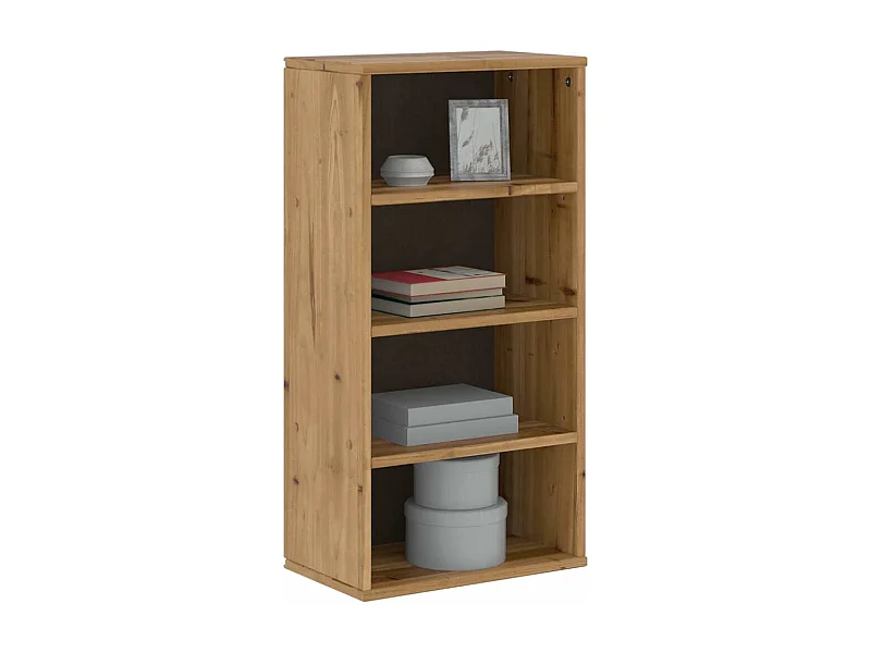 Mobiletto laterale ODDA 40x24x79 cm in legno massello di pino