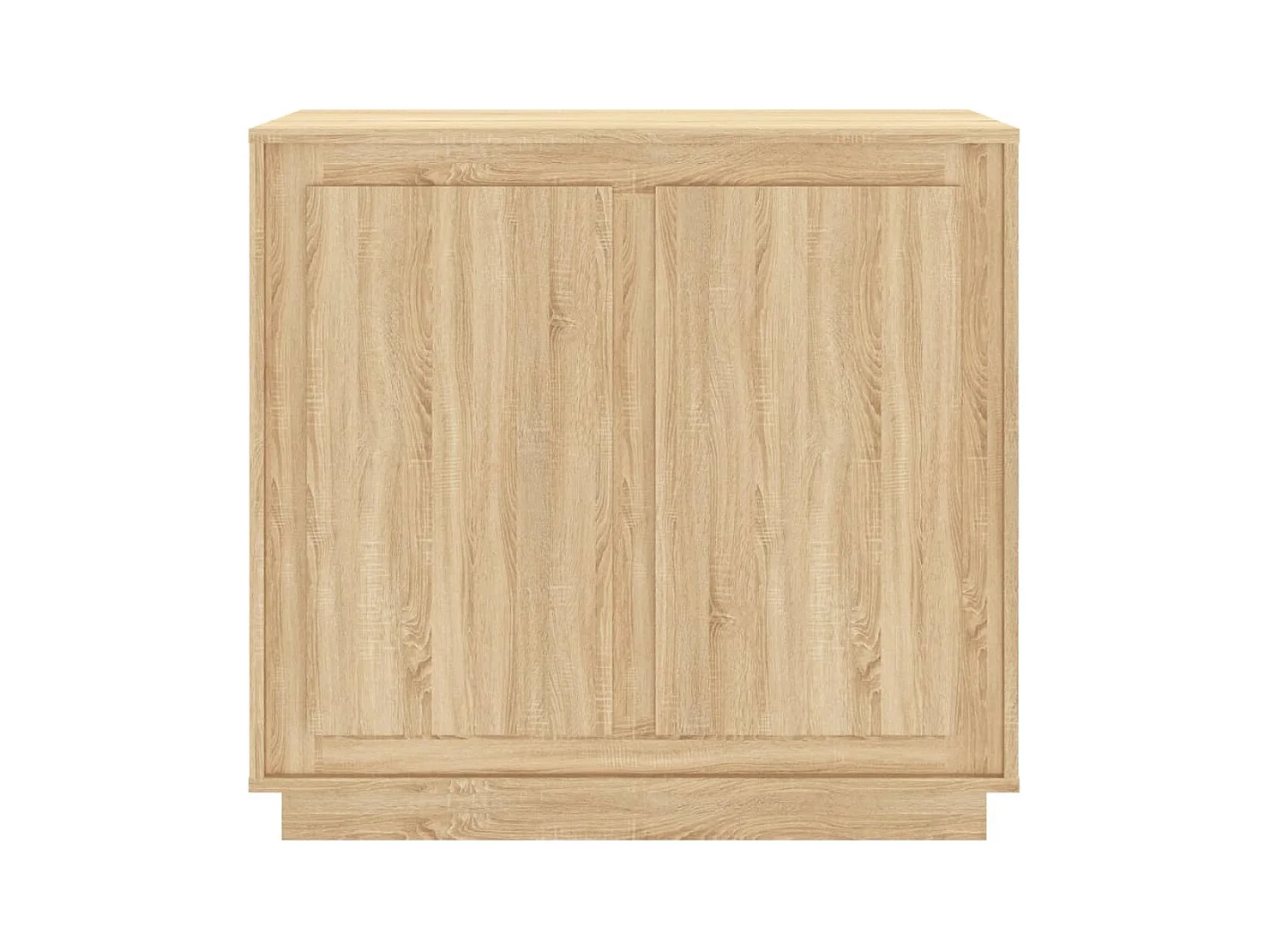 Buffet chêne sonoma 80x34x75 cm bois d'ingénierie